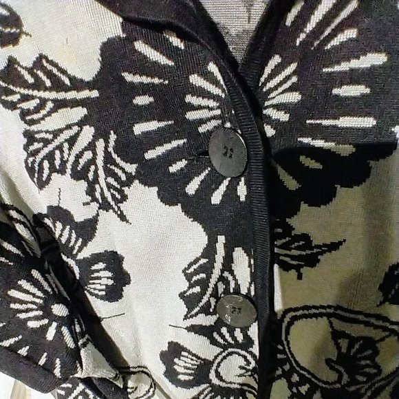 Kimono Cardigan, Cropped, by Willi Smith - Picture 4 of 4